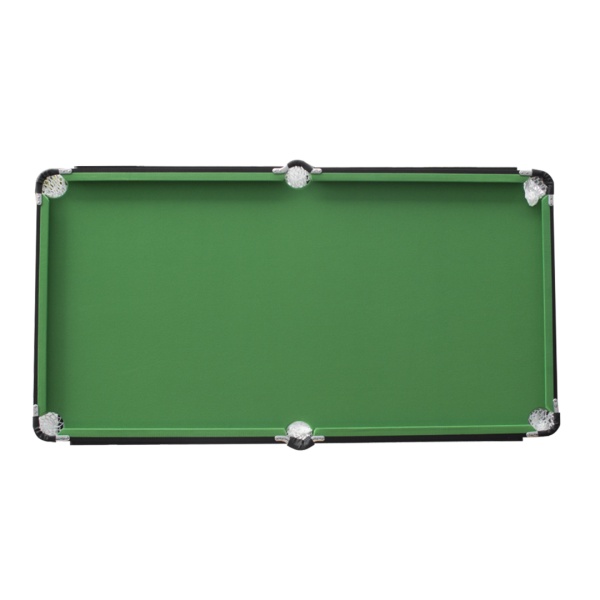 Складной бильярдный стол для пула "Hobby II" (6 футов, черный, в комплекте с аксессуарами)